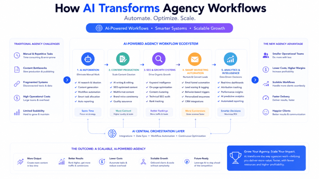 How to Start an AI Content Agency with blogging freelance writing email marketing and automation workflows