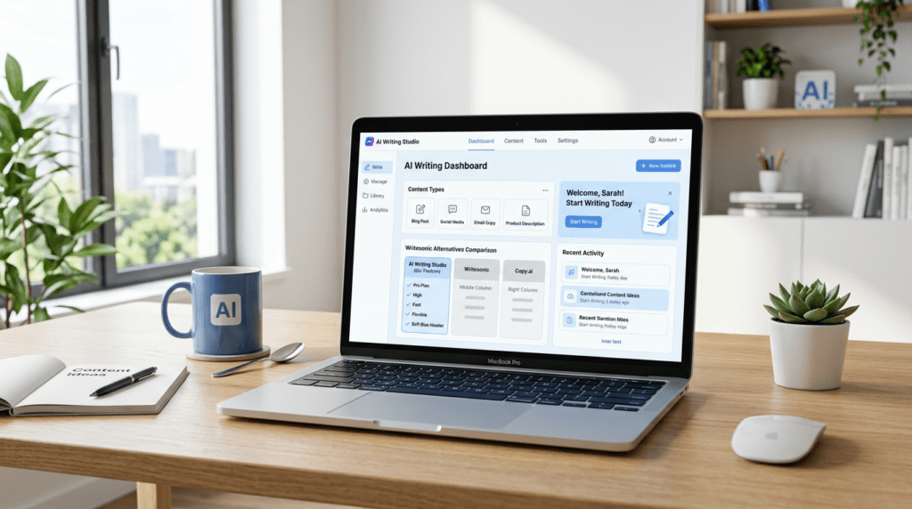 Best Writesonic Alternatives Dashboard Comparison