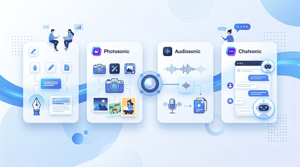 Writesonic Pricing Across Photosonic Audiosonic and Chatsonic