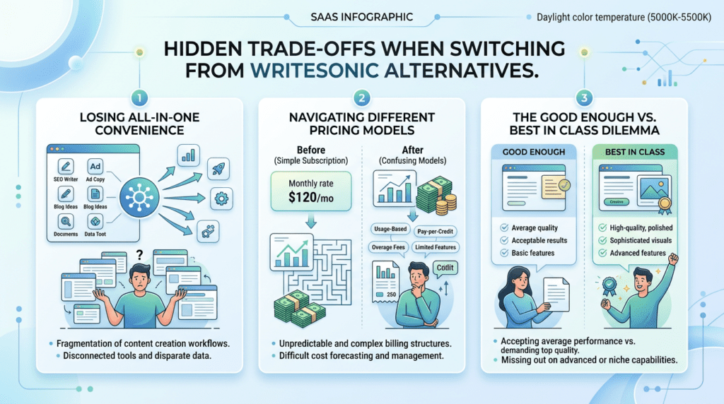 Best Writesonic Alternatives Hidden Trade-Offs Explained
