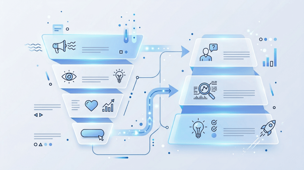 Infographic explaining AIDA and PAS marketing frameworks, crucial Writesonic features explained for high-converting copy.